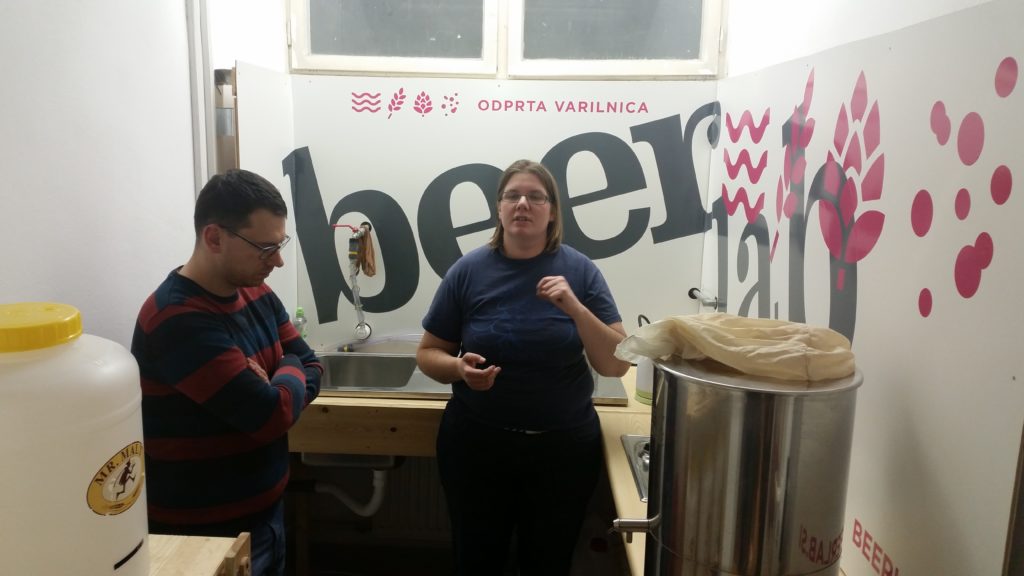 Mashing Friday India pale ale BeerLab